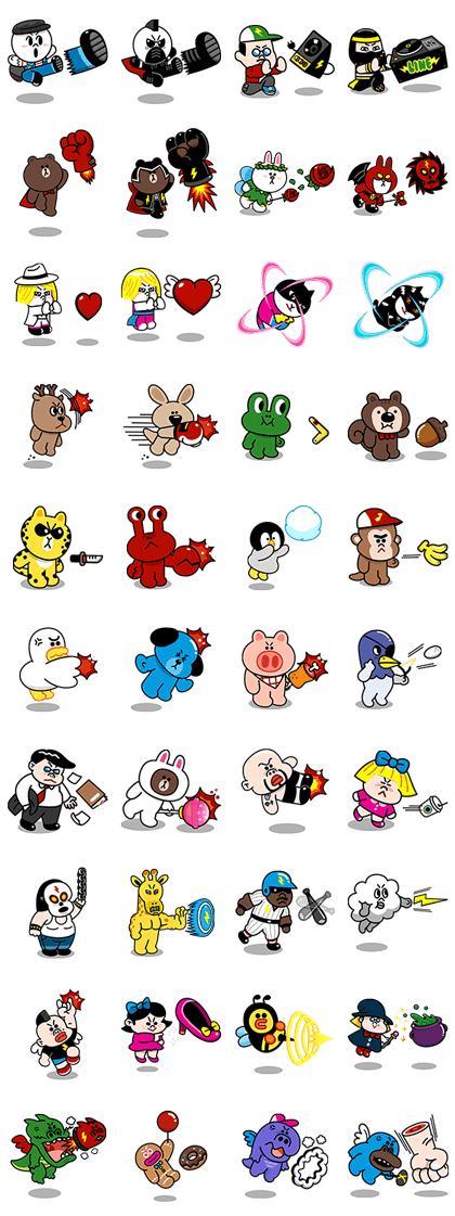 Line無料スタンプ Lineレンジャー