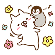 Line無料スタンプ ねこぺん日和 マツキヨコラボスタンプ