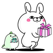 Line無料スタンプ うさぎ100 Line Store