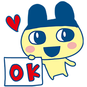 LINE無料スタンプ「たまごっち」