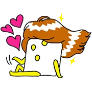 LINE無料スタンプ | ぷっちょ×井上涼コラボスタンプ