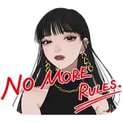 LINE無料スタンプ | KATE NO MORE RULES.