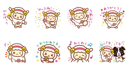 LINE無料スタンプ「おづみん ゆるっとかわいいスタンプ」