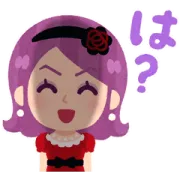 LINE無料スタンプ | いらすとや ＆ LINEマンガ 悪役令嬢スタンプ