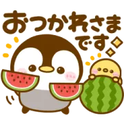 LINE無料スタンプ | 夏につかえる♪ぺんぺん