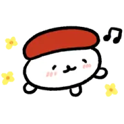 LINE無料スタンプ | 【無料】おしゅし × LINEギフトだよ！