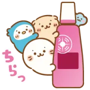 LINE無料スタンプ | マイティア×しろたん 第2弾スタンプ