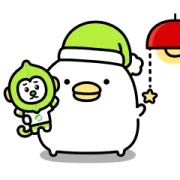 LINE無料スタンプ | 動く★うるせぇトリ × LINEMO