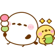 LINE無料スタンプ | シマエナガ♡春の新生活＆やさしい敬語