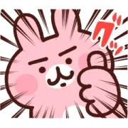 LINE無料スタンプ | 無料で使える♪ピスケとうさぎ