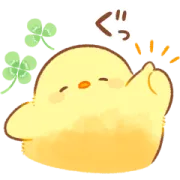 LINE無料スタンプ | もふピヨ×N organic