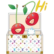LINE無料スタンプ | ルイ・ヴィトン × 村上隆
