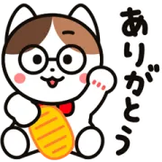 LINE無料スタンプ | ミケとゼニーとロップのごきげんな日常