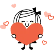 LINE無料スタンプ | 【敬語】夏の大人ガーリー♡ボブガール