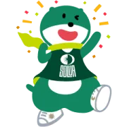 LINE無料スタンプ | TOKYO SOLUA ミドすけ