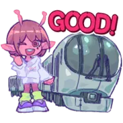 [無料LINEスタンプ] 銀河特急 ミルキー☆サブウェイ×西武鉄道