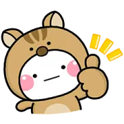 [無料LINEスタンプ] 秋限定♪しろまるスタンプ