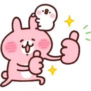 [無料LINEスタンプ] カナヘイの小動物 × LINE NEWS