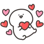 [無料LINEスタンプ] お文具さん×LINEショッピング