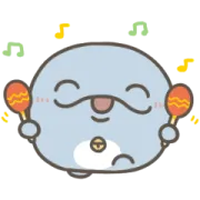 [無料LINEスタンプ] 親子イルカ × LINE NEWS