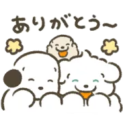 [LINEスタンプ] ほっこり動く！ ココモとスモア× TCB
