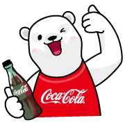 LINE無料スタンプ | コカ・コーラ オリンピック応援スペシャル